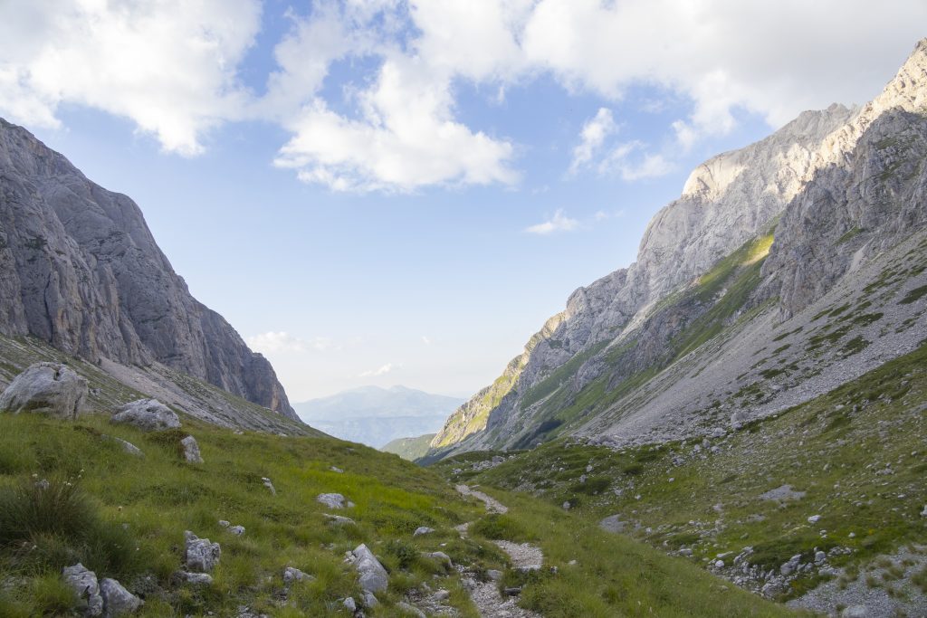 Val Maone, una valle glaciale